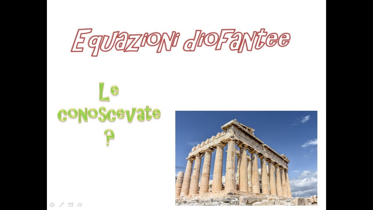 Sembra facile, ma riesci a risolverlo?.... Equazioni diofantee