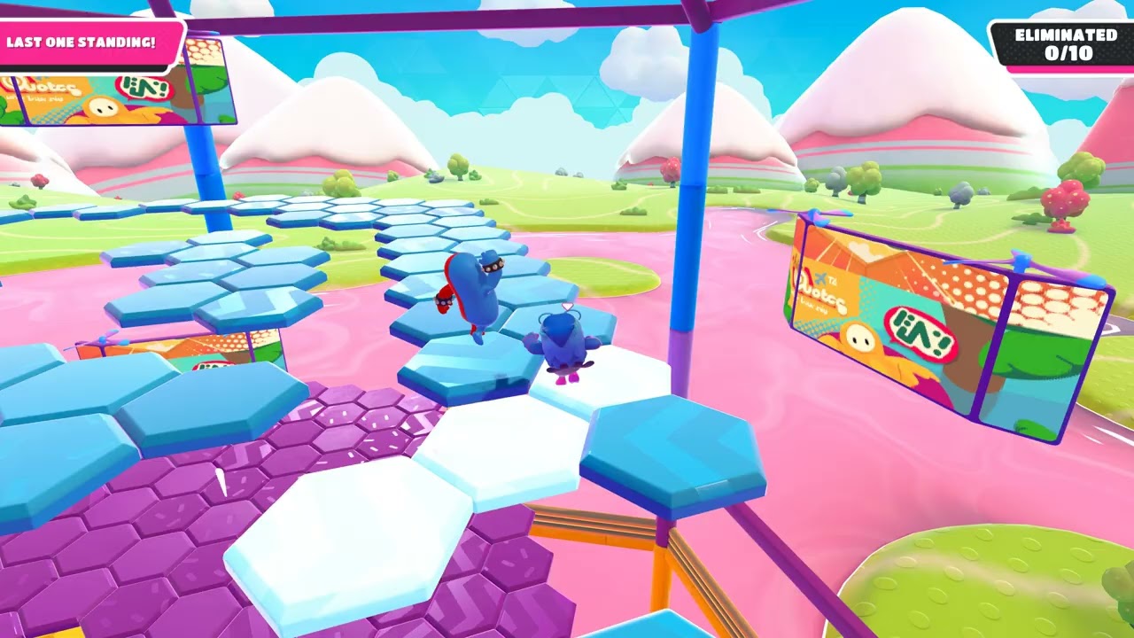 🌀 Fall Guys - Hex-A-Gone Showdown! Last One Standing? 🌀