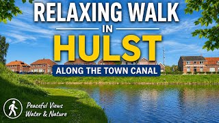Peaceful Walk Around Hulst’s Historic Water Moat 🌿 Part 2