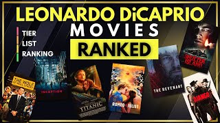 LEONARDO DICAPRIO MOVIES Ranked | Tier List | 25 Films