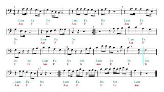 Cello Play Along - Wake Me Up - Avicii (Sheet music - Guitar chords) Cello Play Along - Wake Me Up - Avicii (Sheet music - Guitar chords)