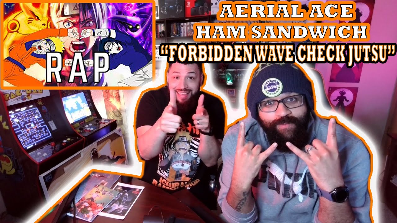 AERIAL ACE X HAM SANDWICH "FORBIDDEN WAVE CHECK JUTSU" Red Moon Reaction