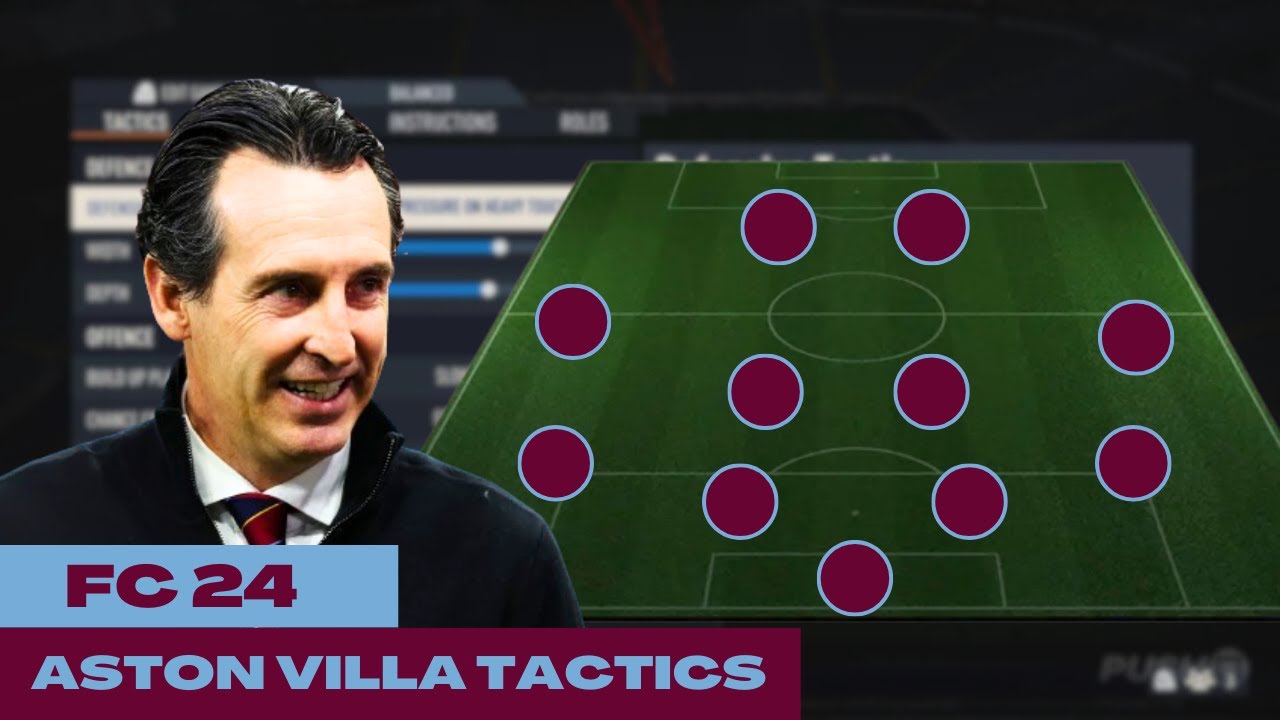 How to play like Unai Emery’s Aston Villa in EAFC 24?
