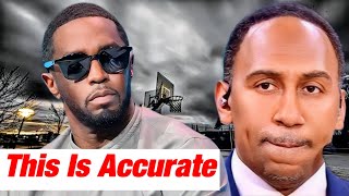 Stephen A. Smith Goes Off On Diddy After Released Footage Shows Diddy Physically Abusing Cassie