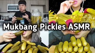 Mukbangers Pickles Eating Asmr Compilation Y Pickles Asmr Mukbang Eating Show