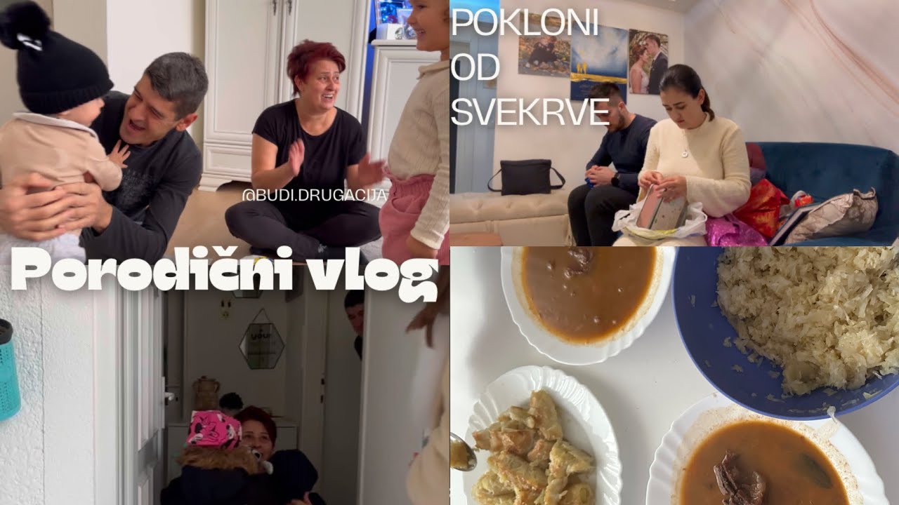 Vlog - volimo doći nenajavljeni kad se zaželimo roditelja - roditeljska kuća ima toplinu ❤️