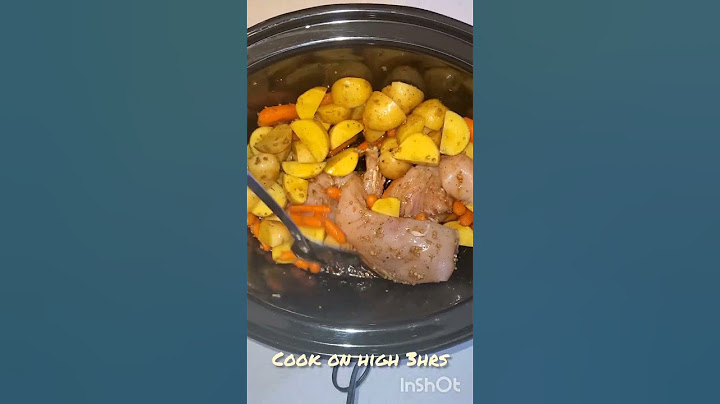 Chicken with vegetables (Crockpot)