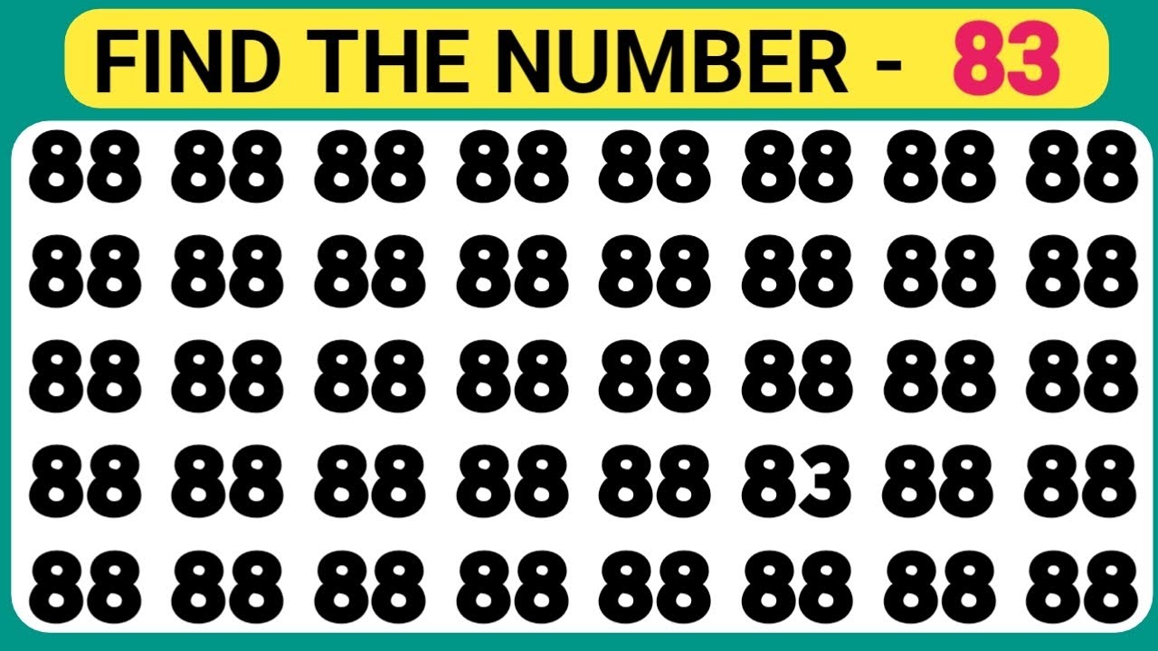 EYES TEST - SPOT THE OPTICAL ILLUSION | SPOT THE ODD FROM REST | PUZZLE SOLVING 