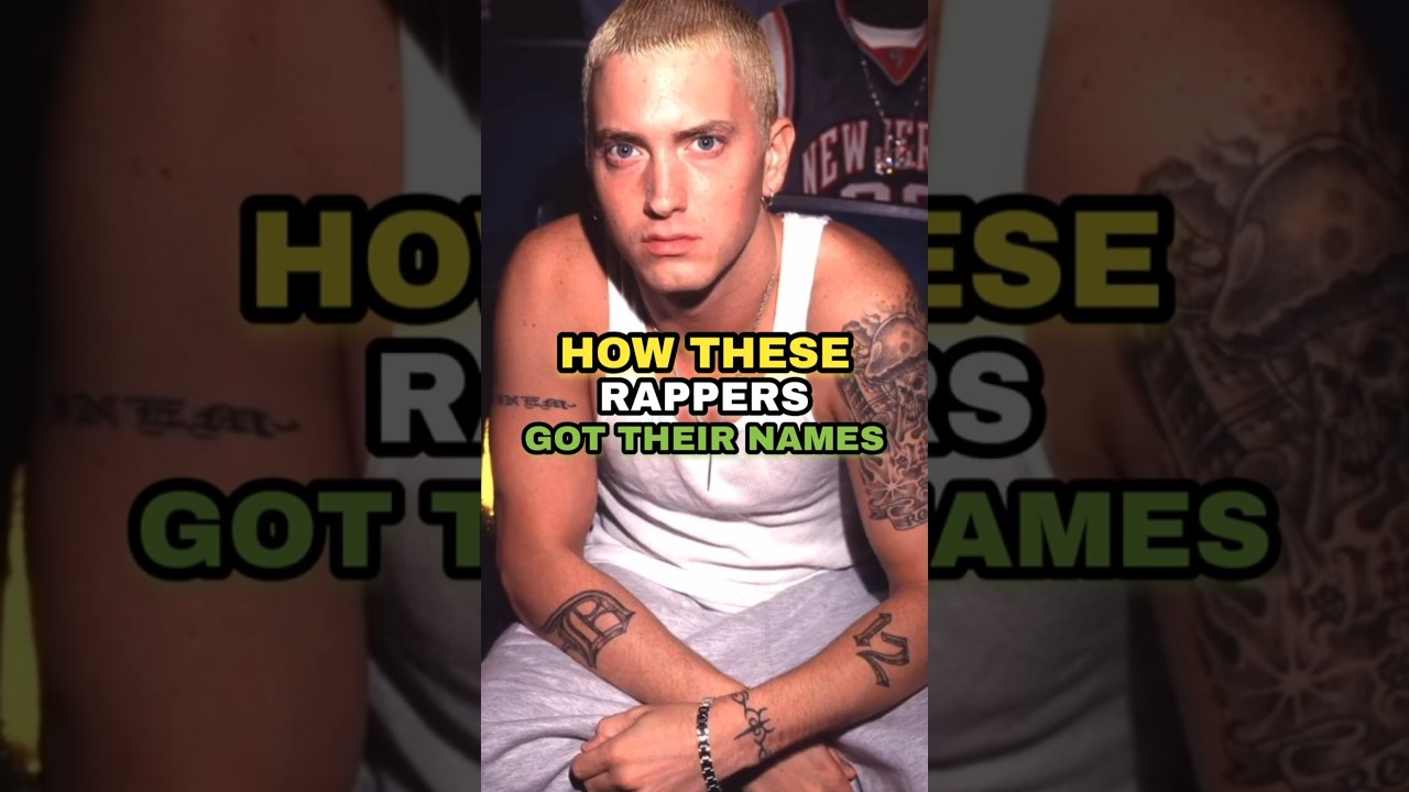 How These POPULAR RAPPERS Got Their Names (Eminem, Travis Scott, Future)