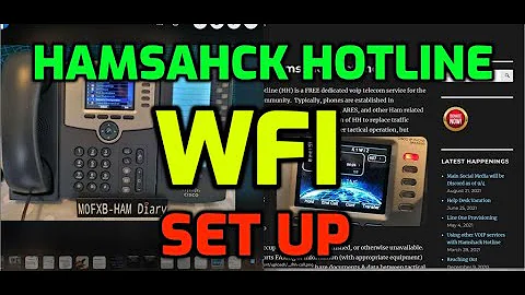 CISCO 525G - WIFI SET UP - HAMSHACK HOTLINE/HAMS OVER IP - ETC