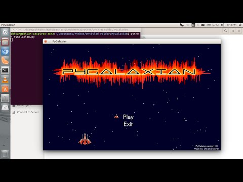 Games in Python : PyGalaxian