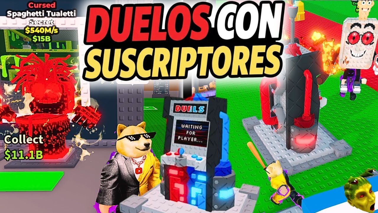 💥HICE DUELOS CON SUSCRIPTORES ANTES DE QUE SALGA LA NUEVA MÁQUINA DE PVP😱