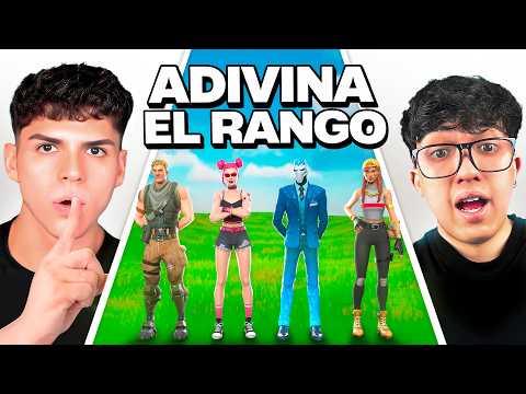 Adivina El Rango De Fortnite (Con Un Impostor)