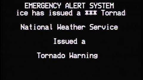 EAS - Tornado Warning - Daviess - Greene - Martin Counties