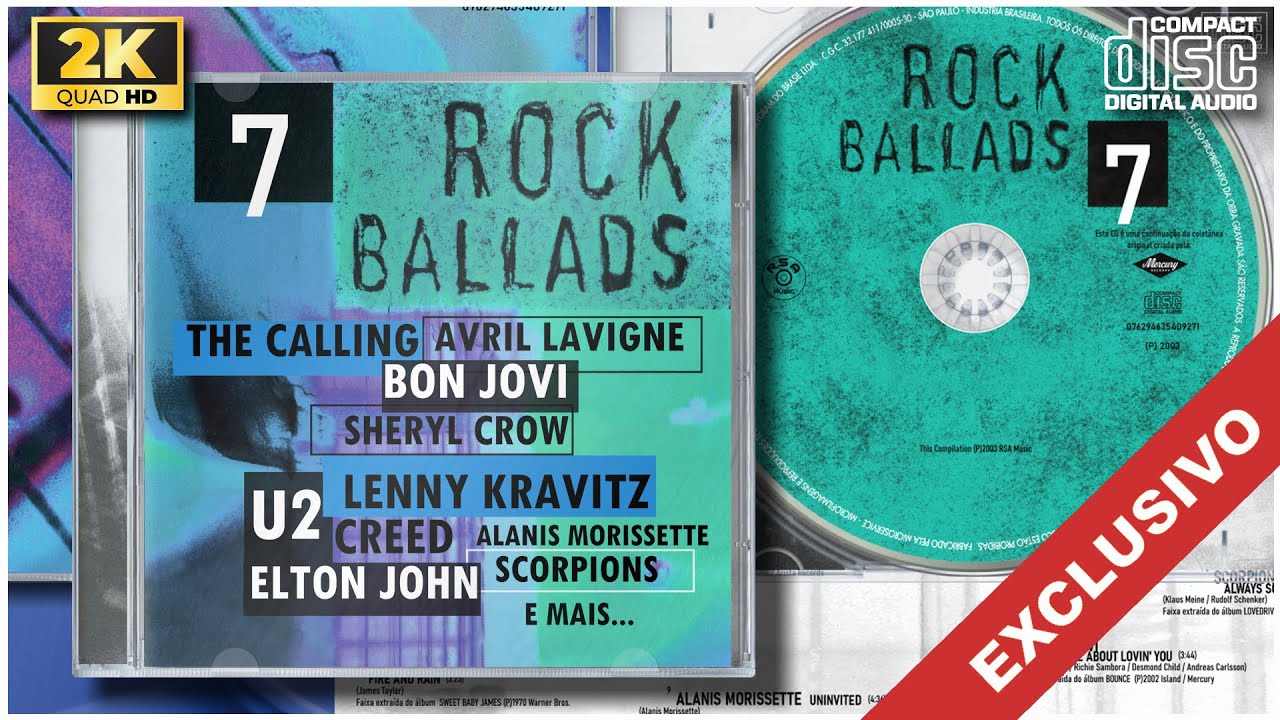 Rock Ballads 7 (2003) | CD Completo | Full Album | RSA Music