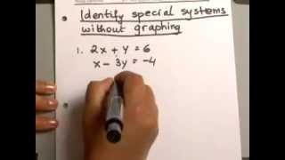 8.1.4 Systems of Linear Equations:Solve without Graphing