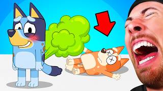 BLUEY MEMES THAT MADE ME CRY LAUGHING?! (Funny YTP)