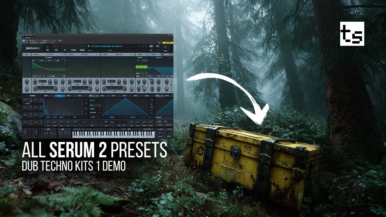 DUB TECHNO KITS 1 - All Serum 2 Presets by TechnoSupplments (Sample Pack)