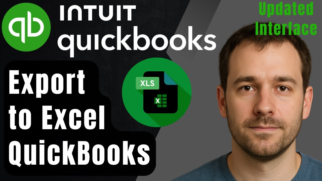 How to Export Data to Excel in QuickBooks Online (New Interface 2026 ...