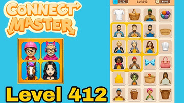 Connect master match puzzle level 412 solution walkthrough 