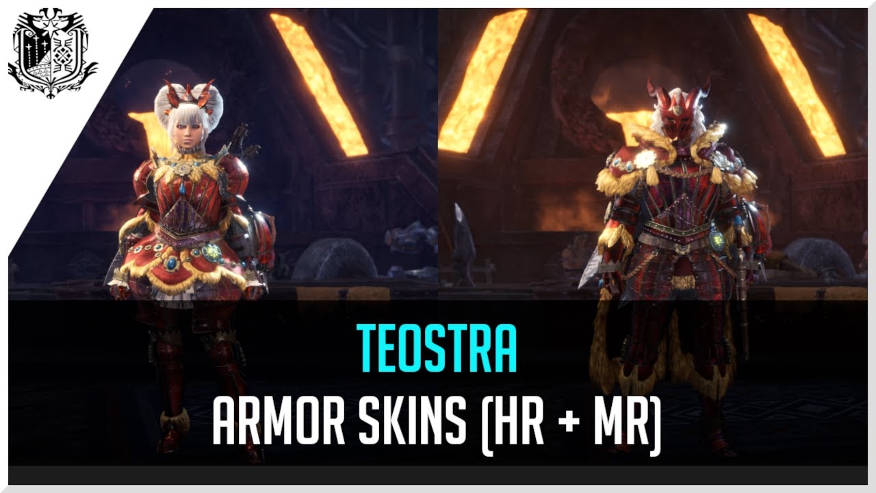 wallpapers Teostra Armor Mhw youtube