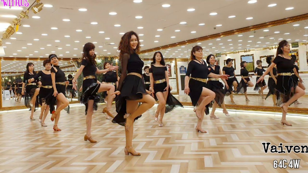Vaiven (Intermediate/ Advanced) line dance - YouTube