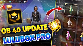 How to use gold lulubox in free fire max🎯Lulubox Free fire 🔥 Lulubox gold free fire in ob40 update screenshot 5