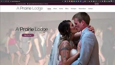 How To Update The Event Calendar On A Prairie Lodge Website | WordPress