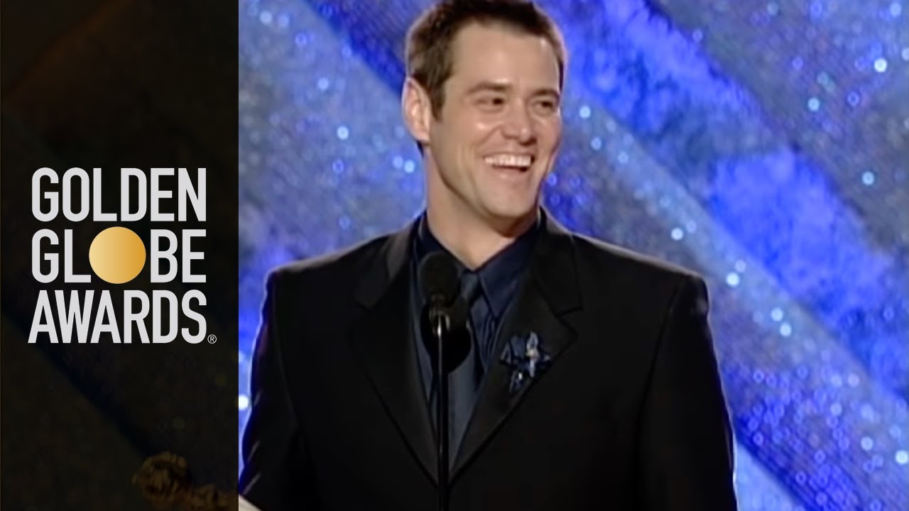 Jim Carrey Wins Best Actor Motion Picture Drama - Golden Globes 1999 