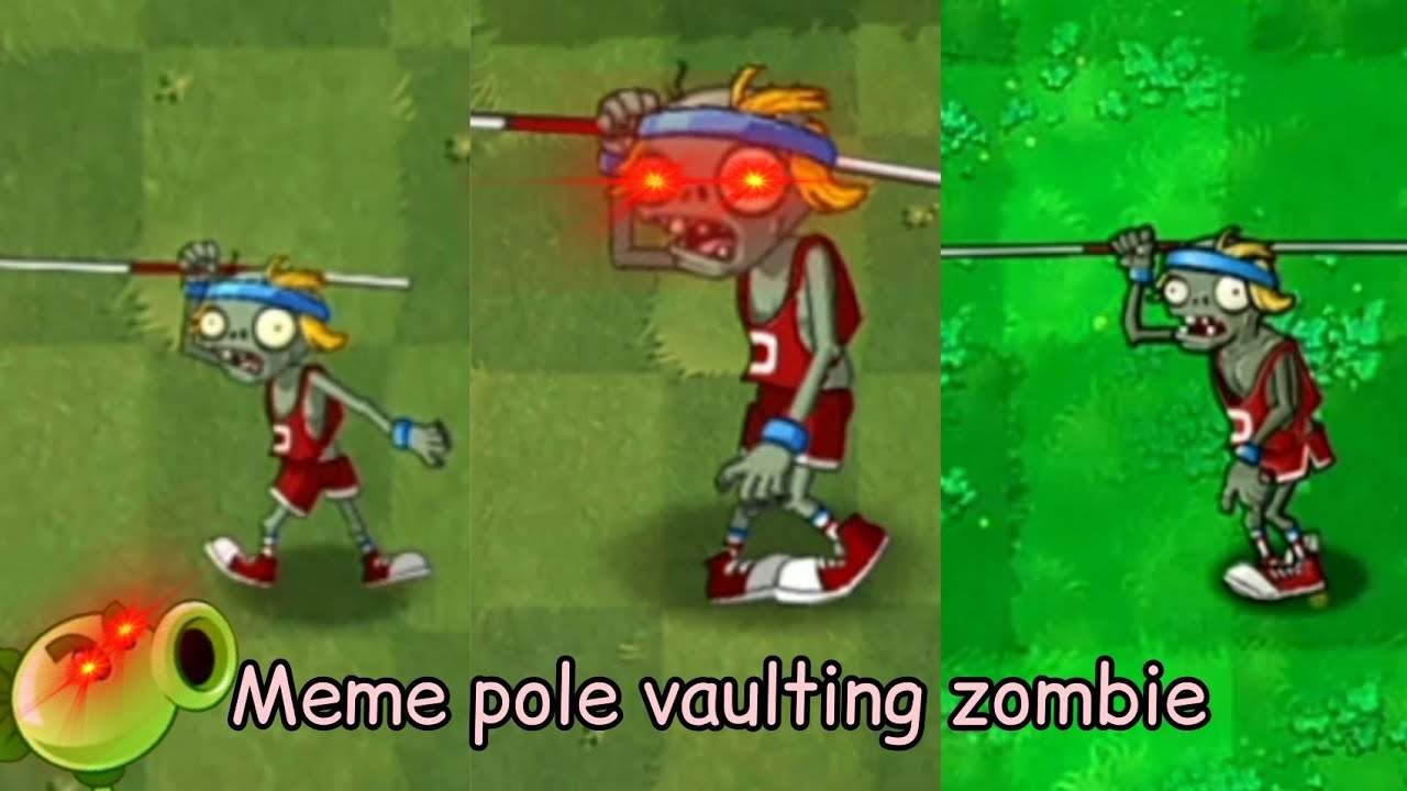 Plants vs Zombies Pole Vaulting Zombie HD by KnockoffBandit on