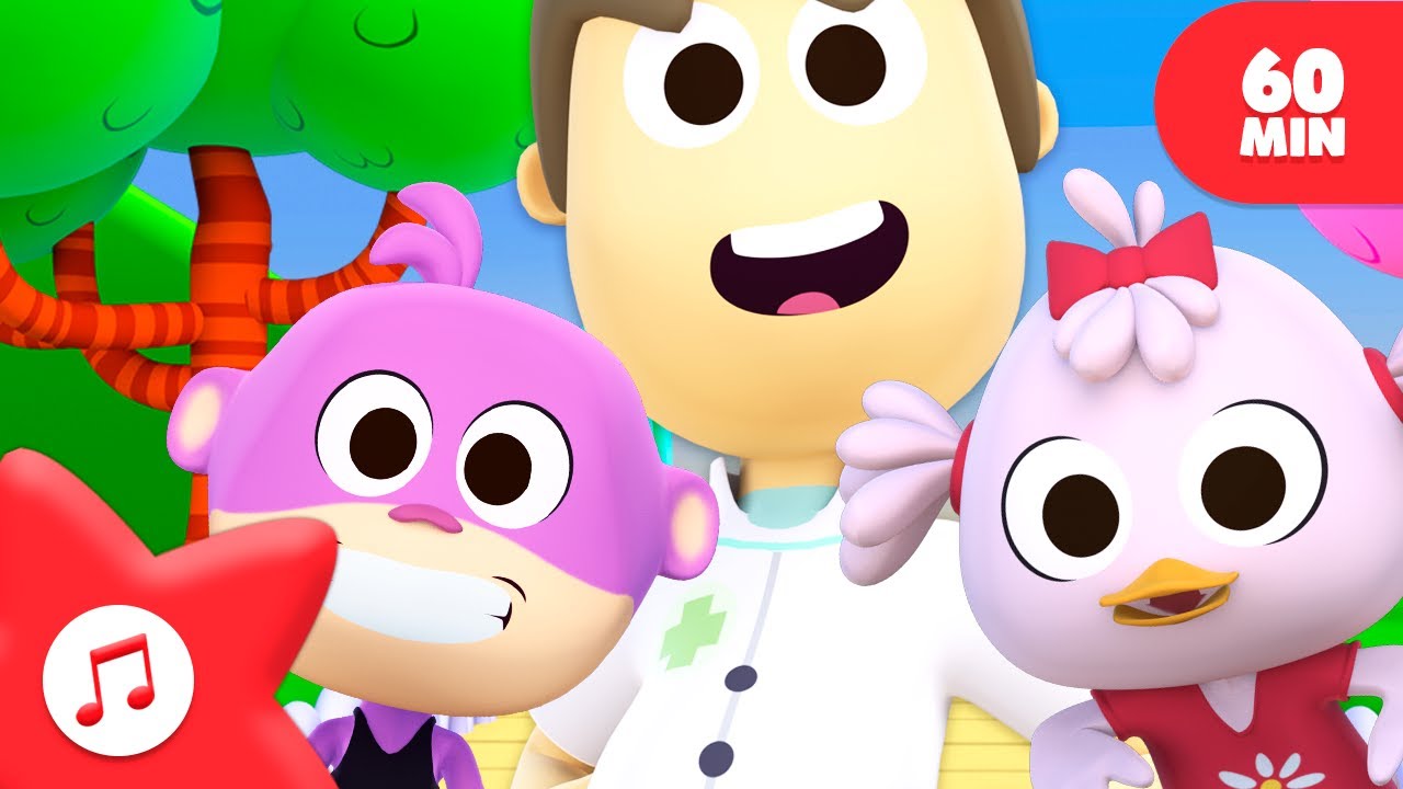 Animales del Zoológico: ¡Aventuras Divertidas y Canciones🦁 MIX 🌈 PARA NIÑOS | Canciones del Zoo