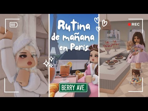 ¡MI RUTINA DE MAÑANA COMO MADRE SOLTERA DE GEMELAS EN PARÍS! ☀️​ // BERRY AVENUE ROBLOX