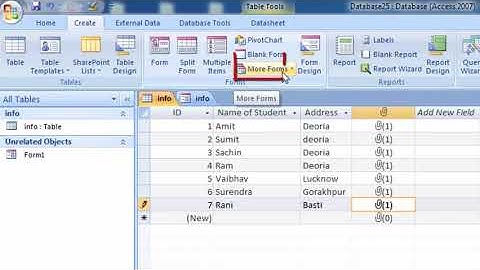 How to use attachment data type in ms access in hindi
