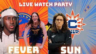 Caitlin Clark Vs Stephanie White! Indiana Fever Vs Connecticut Sun Watch Party