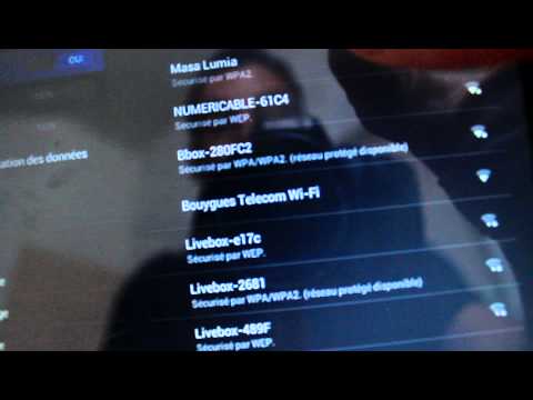 Enfin le partage wifi sur mon Lumia 800.