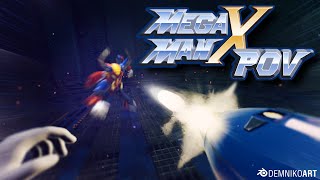 POV - Entering a Boss Room in Mega Man X - Fanfilm // made in Blender