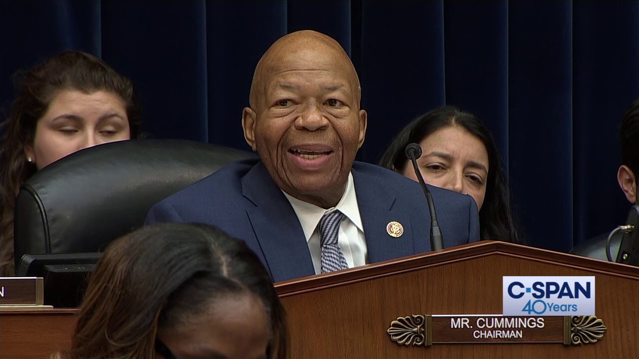 c-span channel Rep. Cummings on Contempt of Congress Vote
