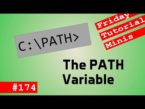 The PATH Variable - Friday Minis 174