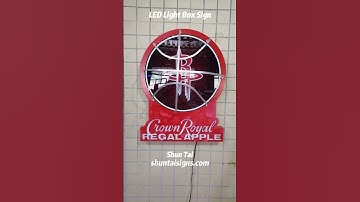 Custom LED Light Box Sign