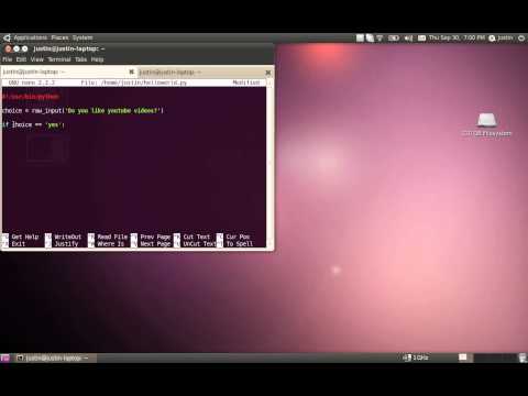 Python Tutorial 2 - Inputs, Variables, and If's. Oh my!