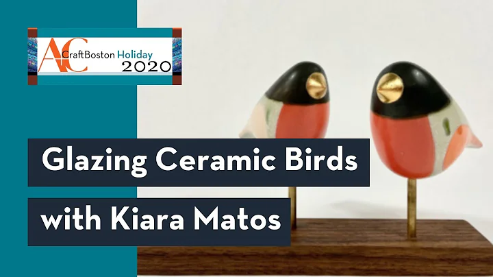 Glazing Ceramic Birds with Kiara Matos