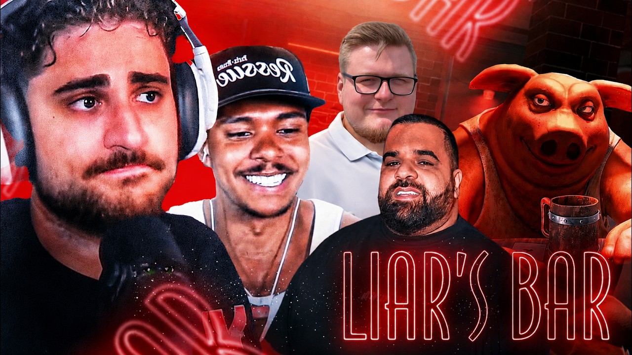 SEHR WITZIGE RUNDEN LIARS BAR😂🤬 Liars Bar mit Eli, Willy, Ali & Seyyn🔥