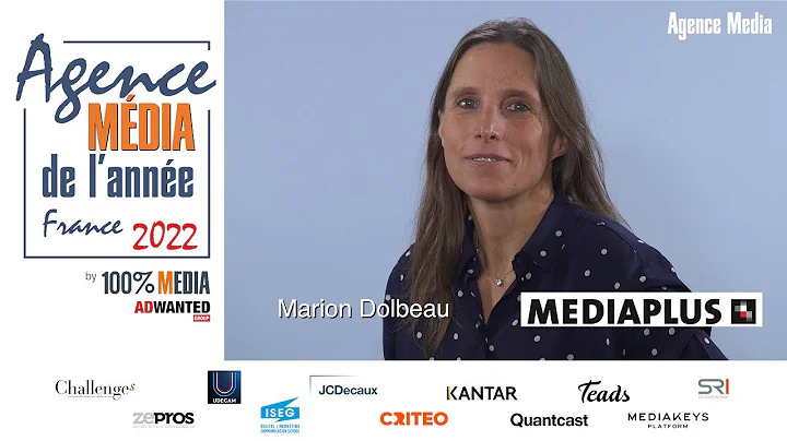 Prix Agence Mdia de l'anne France 2022 - Marion Dolbeau, Mediaplus