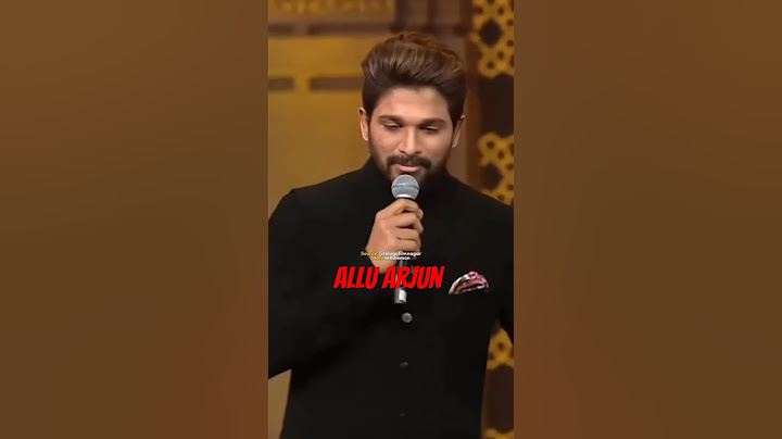 ALLU ARJUN'S♥️ MOST POWERFUL SPEECH EVER? | Allu Arjun Pushpa Dialogue