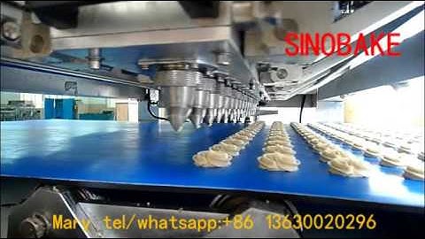 Depositor butter Cookie making machine/high speed/cookie machine manufacturer-SINOBAKE