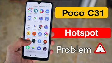 How to Fix Hotspot Problem in Poco C31 | Poco C31 Portable Hotspot Not Working