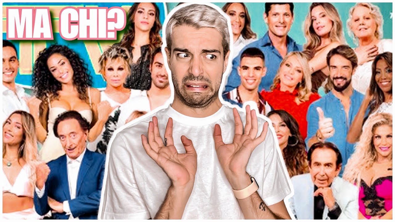 GIUDICHIAMO MALE IL NUOVO CAST DEL GRANDE FRATELLO VIP 2021