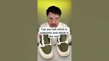 Real vs Rep - Travis Scott x Jordan 1 Low Med Olive