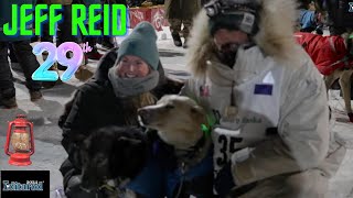 Iditarod 2024  - Jeff Reid 29th Red Lantern -