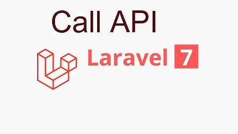 Laravel 7 tutorial #15  fetch | call api